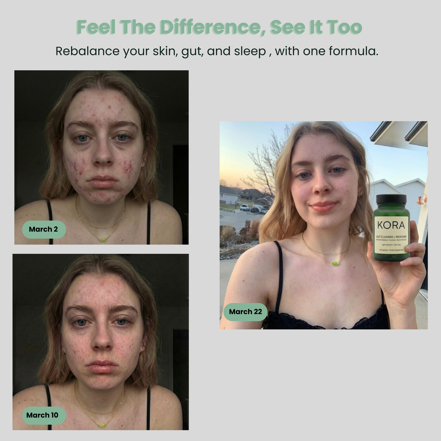 KORA Gut Cleanse + Restore