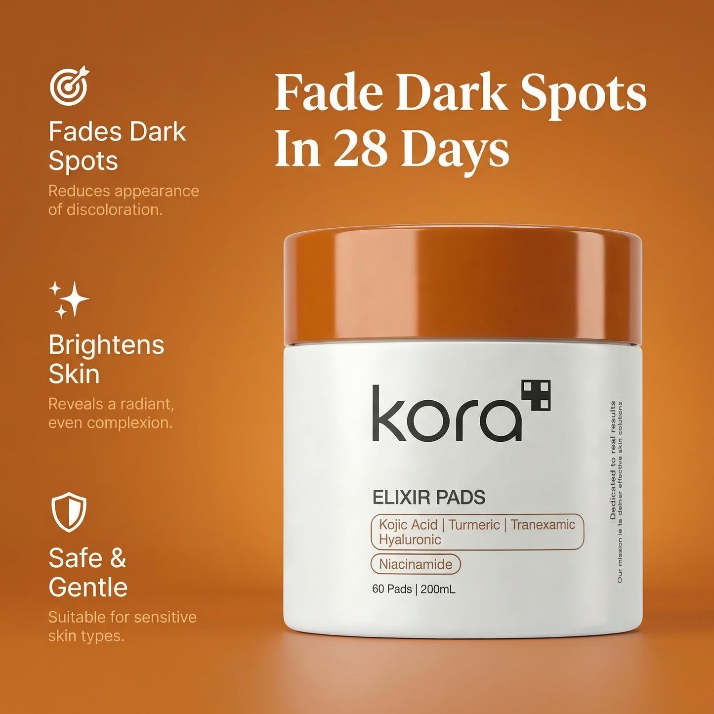 KORA Elixir Pads - Dark Spot Treatment