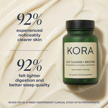 KORA Gut Cleanse + Restore